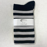 Women's striped knee-high costume socks