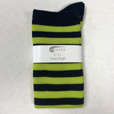 Women's striped knee-high costume socks