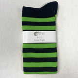 Women's striped knee-high costume socks