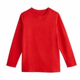 Red Baby Bodysuit & Kids Tee, Halloween Monster Costume Top, Plain or Monster Face
