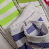 Women's Striped Knee-High Socks - Retro Tube Socks for Halloween Costumes & Dress-Up