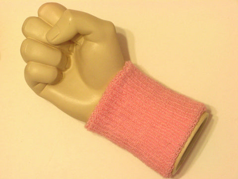 Light pink cheap terry wristband