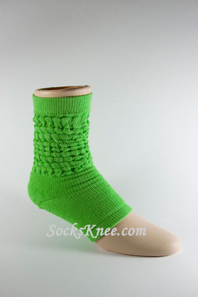 Lime Green leg warmer