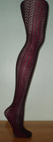 Maroon knit tight