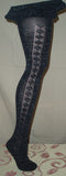 Navy knit tight