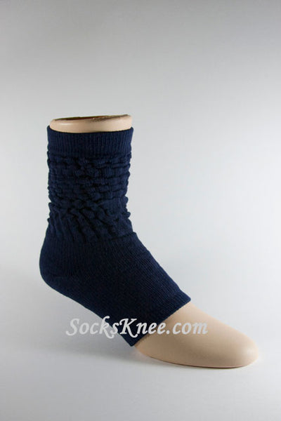 Navy leg warmer