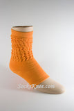 Orange leg warmer