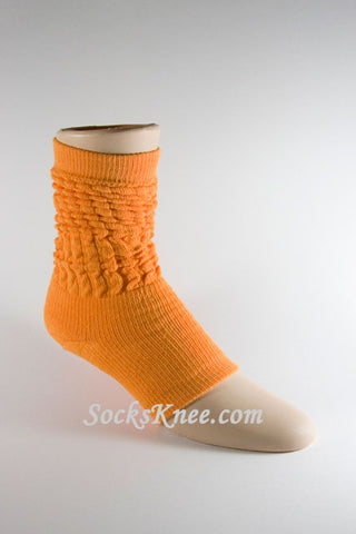 Orange leg warmer