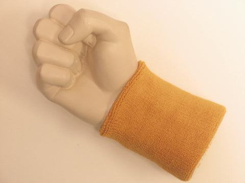 Tan wristband sweatband for sports