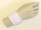 White youth wristband sweatband