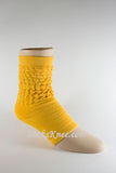 Yellow leg warmer