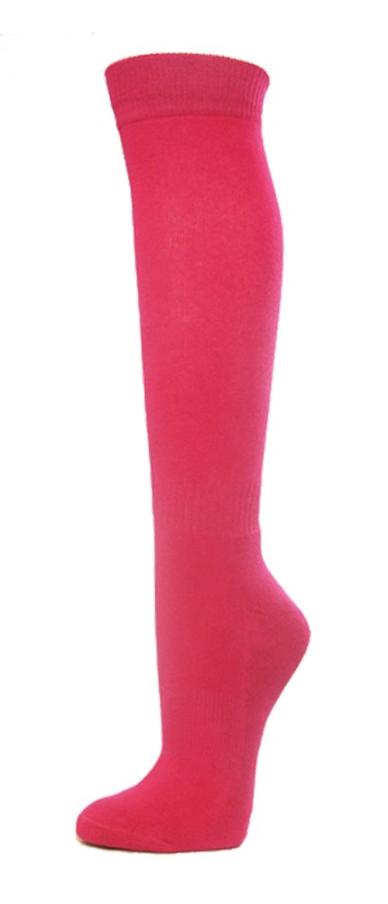 COUVER Cotton Terry-Cushioned Knee High Baseball Softball Multi-Sports Socks