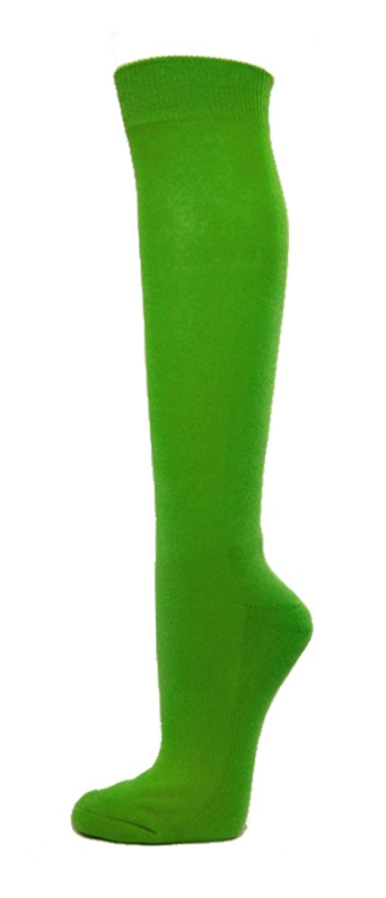 COUVER Cotton Terry-Cushioned Knee High Baseball Softball Multi-Sports Socks