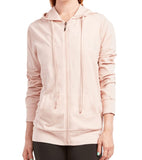 Women's Active Casual Thin Cotton Zip Up Hoodie Jacket