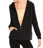 Women's Active Casual Thin Cotton Zip Up Hoodie Jacket