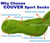 Couver Premium Quality Unisex Knee High Sports Cushioned Athletic Baseball Softball Hockey Socks