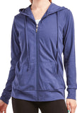 Women's Active Casual Thin Cotton Zip Up Hoodie Jacket