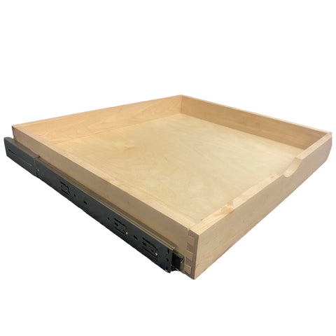 COUVER DIY Non-Assembled Brich Wood | Cabinet Pull-Out Shelf | Slide Out Drawer Box | Pull-Out Tray | Slide-Out Organizer | Soft Closed Rail