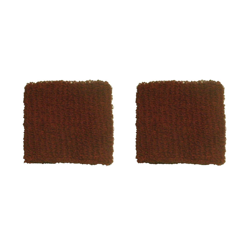 Couver Unisex Youth Kids Affordable Cotton Terry Wrist sweatbands for Event use (1 Pair)