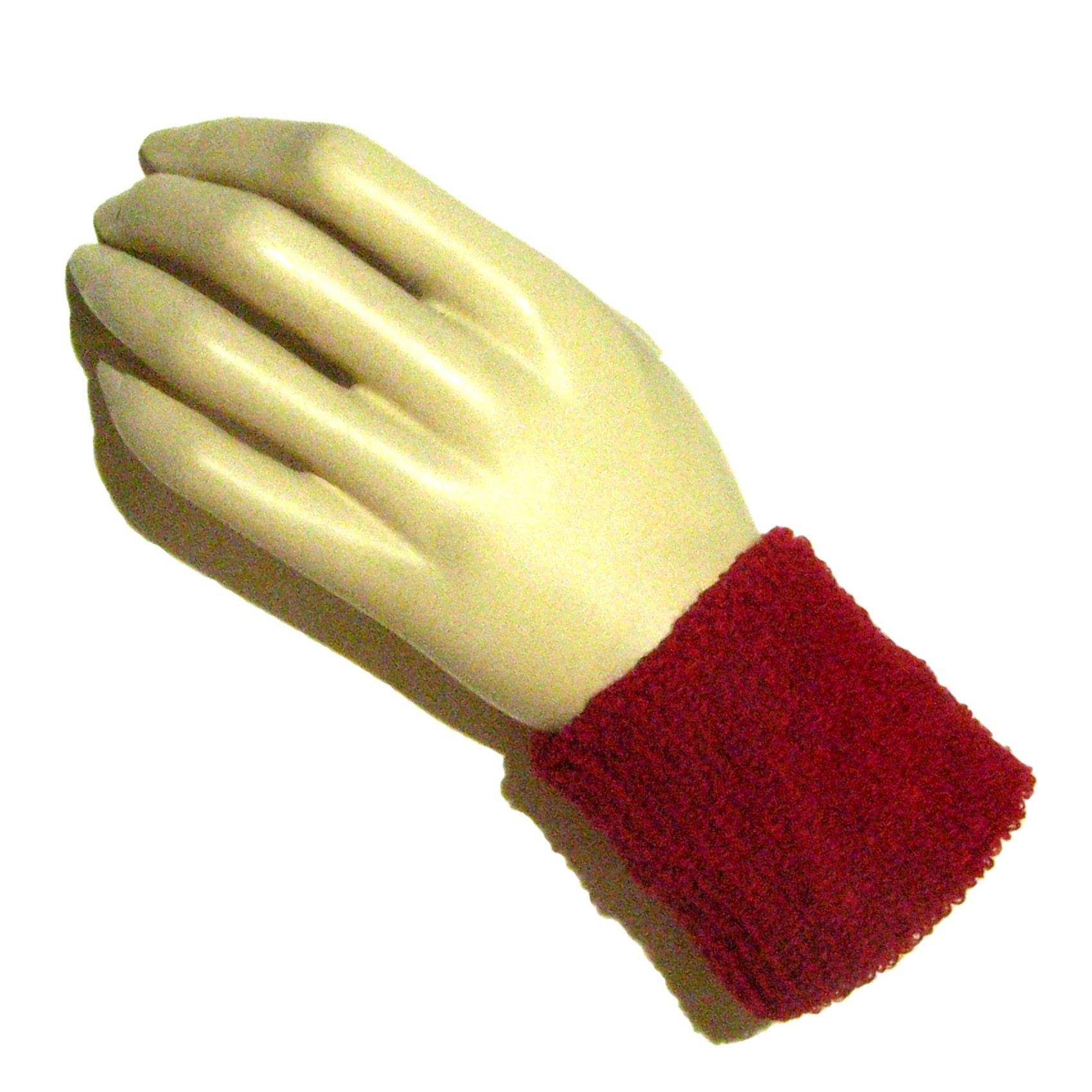 Couver Unisex Youth Kids Affordable Cotton Terry Wrist sweatbands for Event use (1 Pair)