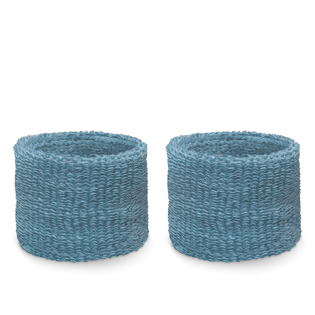 Couver Unisex Youth Kids Affordable Cotton Terry Wrist sweatbands for Event use (1 Pair)