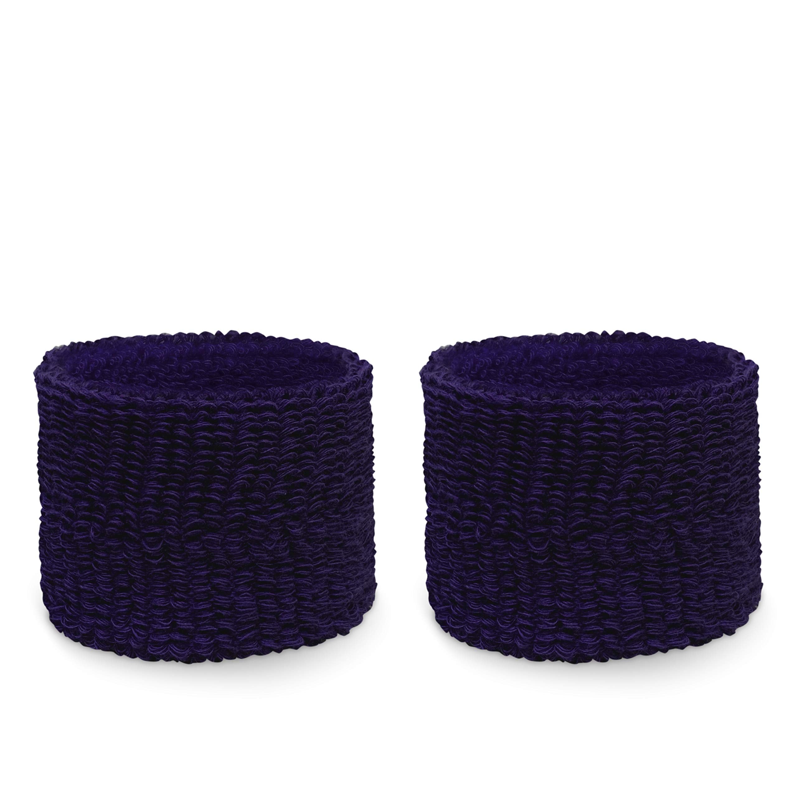 Couver Unisex Youth Kids Affordable Cotton Terry Wrist sweatbands for Event use (1 Pair)