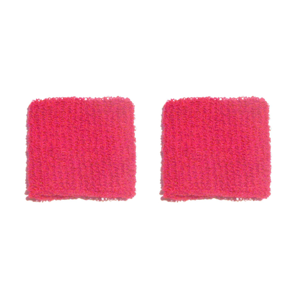 Couver Unisex Youth Kids Affordable Cotton Terry Wrist sweatbands for Event use (1 Pair)