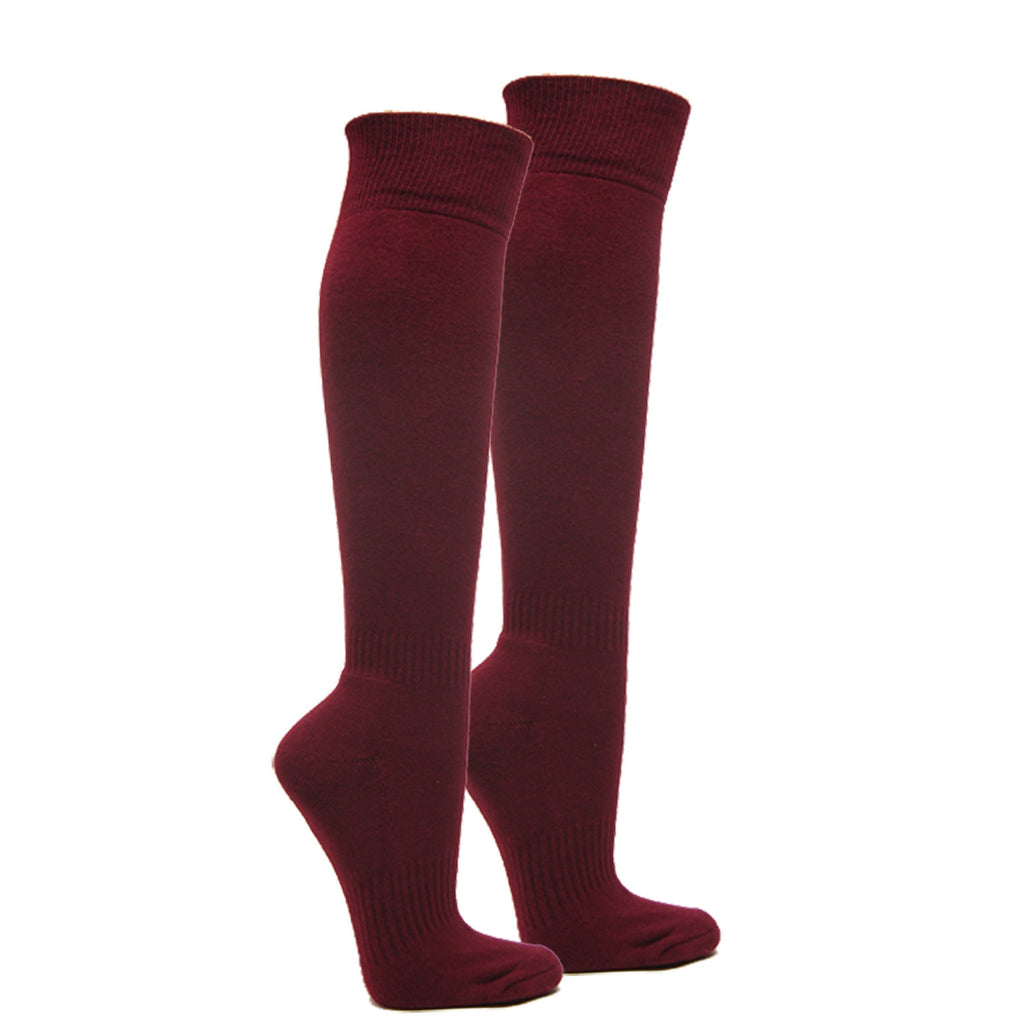 Couver Premium Quality Unisex Knee High Sports Cushioned Athletic Baseball Softball Hockey Socks